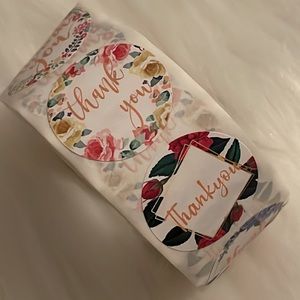 500 Thank You Stickers